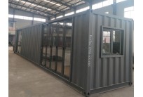Container Văn Phòng 40 Feet, Cửa Đi Kính Cường Lực
