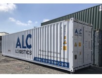 Container Kho 40 Feet HC Sơn Mới Vẽ Logo