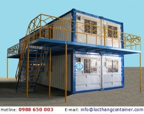 Container Ghép 40 Feet Chồng Tầng