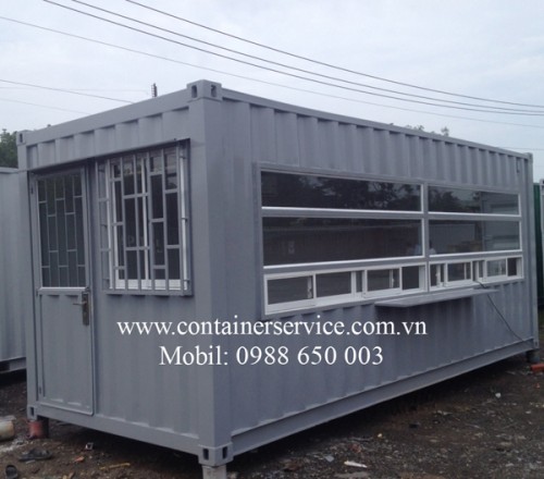 Container Văn Phòng 20 Feet - Trạm Soát Vé